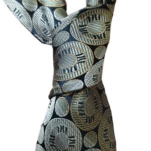 Bruno Piattelli Roma 100 Silk Hand‎ Made Mens Necktie 3.5"
